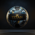 TITAN Volleyball Official Size 5 Indoor Outdoor Composite with 18-Panel Design