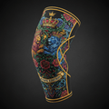 TITAN Crown Edition Tattoo Art Compression Knee Sleeve