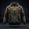 TITAN Plus Men's Anubis Guardian Hoodie — Spiritual Crown Edition sizes 1X–5X