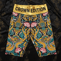TITAN Crown Edition Tattoo Art Thai Guardian Capri Pants Women's Athletic Bottoms