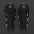 TITAN Crown Edition Cricket Wicket Keeping Pads Matte Black Gold