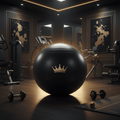 TITAN Pro Stability Ball Crown SWAG Edition matte black gold
