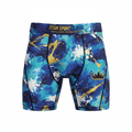 TITAN Men's 3-Inch Compression Training Shorts — Abstract Watercolor Design