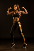 TITAN Women's Black Gold Power Matching Set