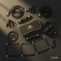 TITAN All-In-One Baseball & Softball Player's Home Gym Kit Crown Edition