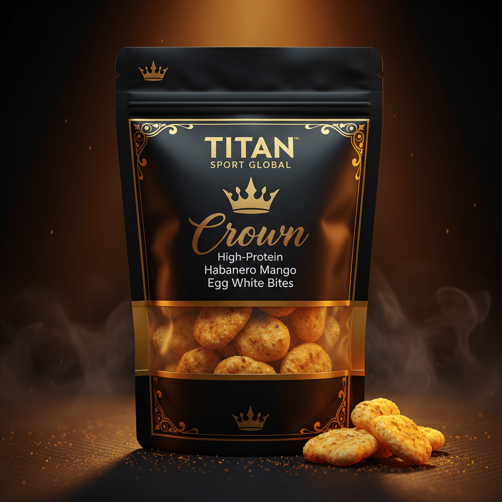 Crown High-Protein Habanero Mango Egg White Bites - TITAN SPORT GLOBAL