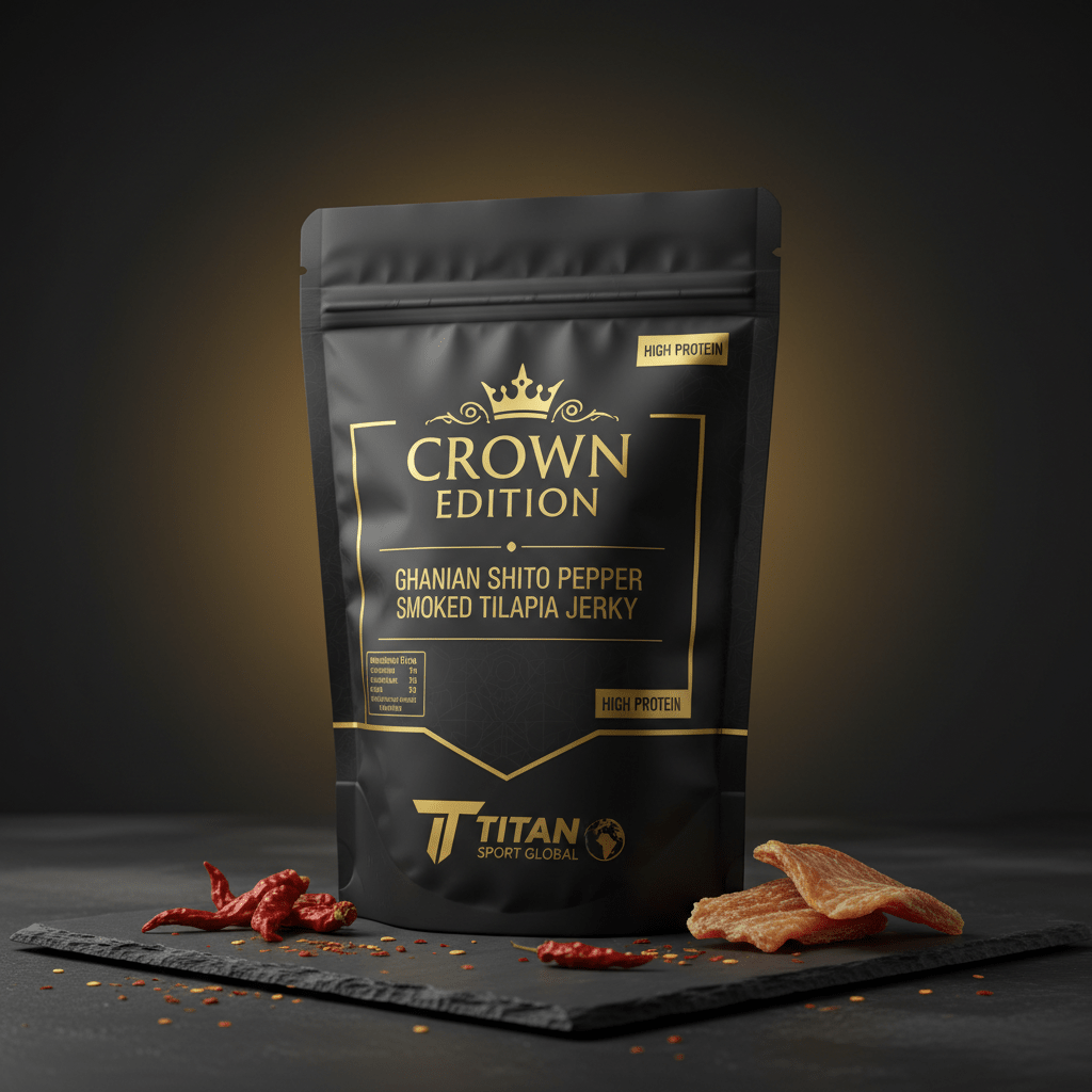 Ghanaian Shito Pepper Smoked Tilapia Jerky — TITAN SPORT GLOBAL