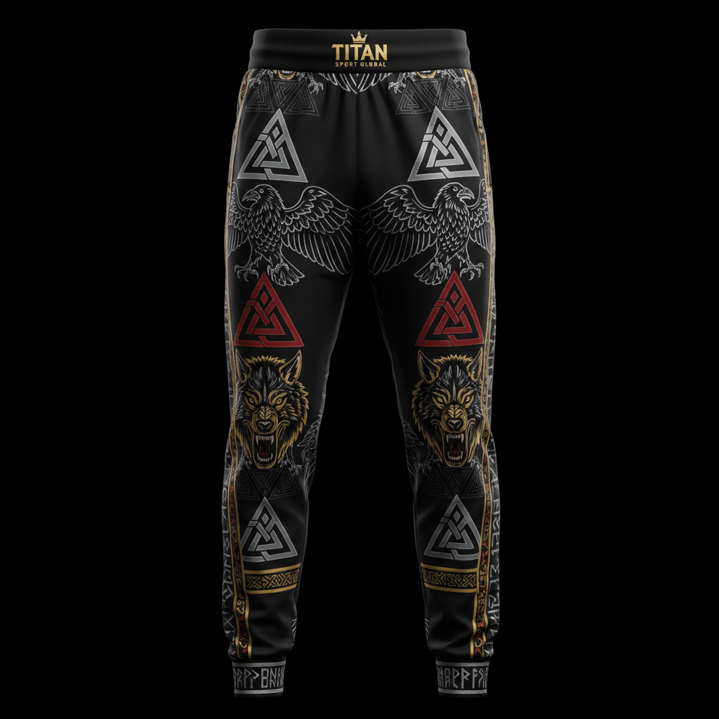 TITAN Viking Valknut Jogger Pants Crown Edition