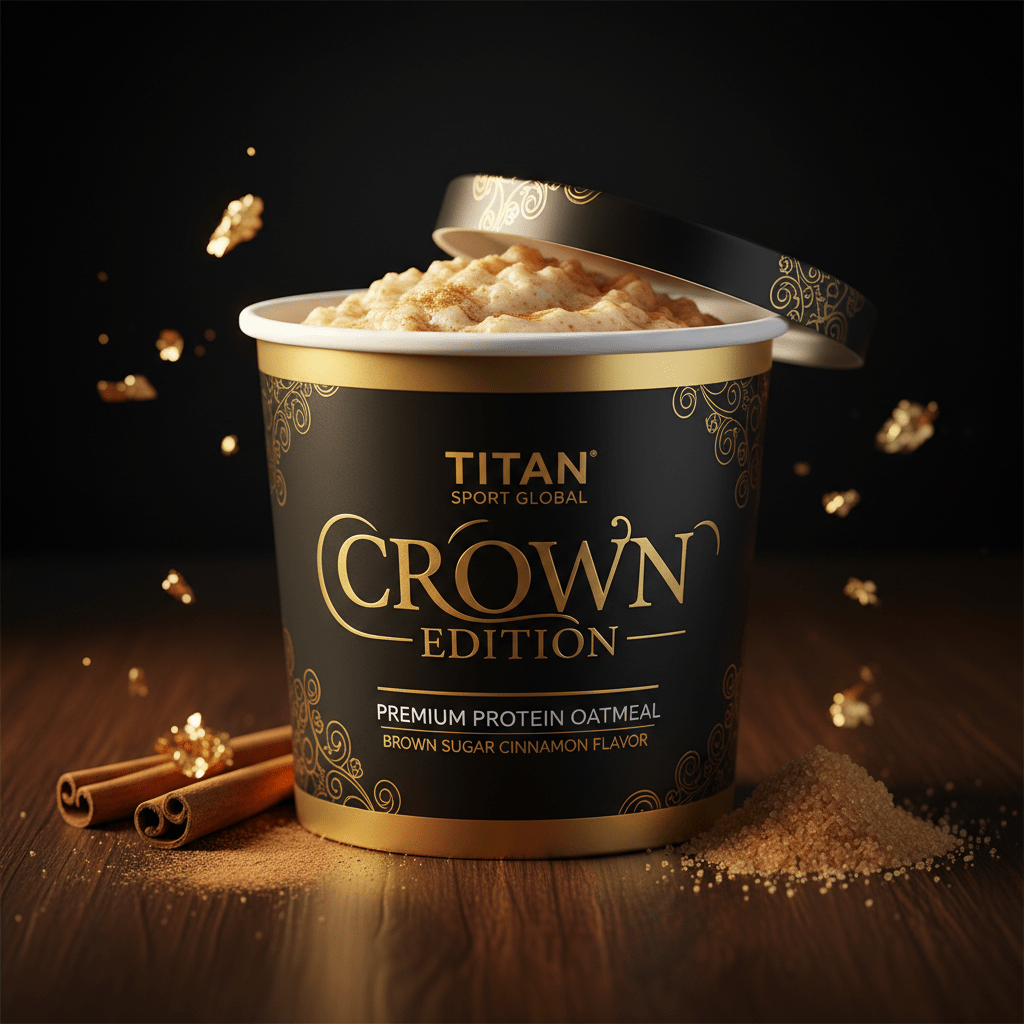 Crown High-Protein Brown Sugar Cinnamon Oatmeal Cup