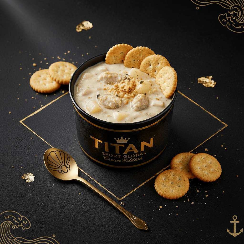 TITAN High-Protein New England Clam Chowder Snack Cup