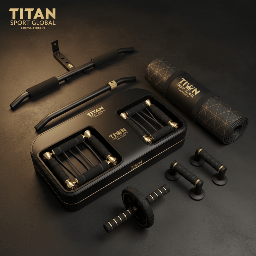 TITAN All-In-One Bedroom Home Gym System Crown Edition