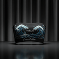 TITAN Crown Edition Women's Sports Bra — Sapphire Wave