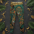 TITAN Women's Mayan Jaguar Warrior Leggings — Ix Chel Edition