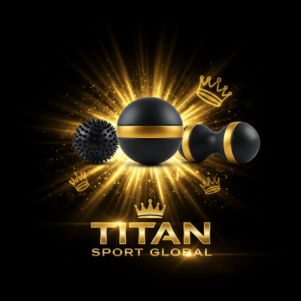 TITAN SPORT GLOBAL pro massage ball set 3-piece recovery kit