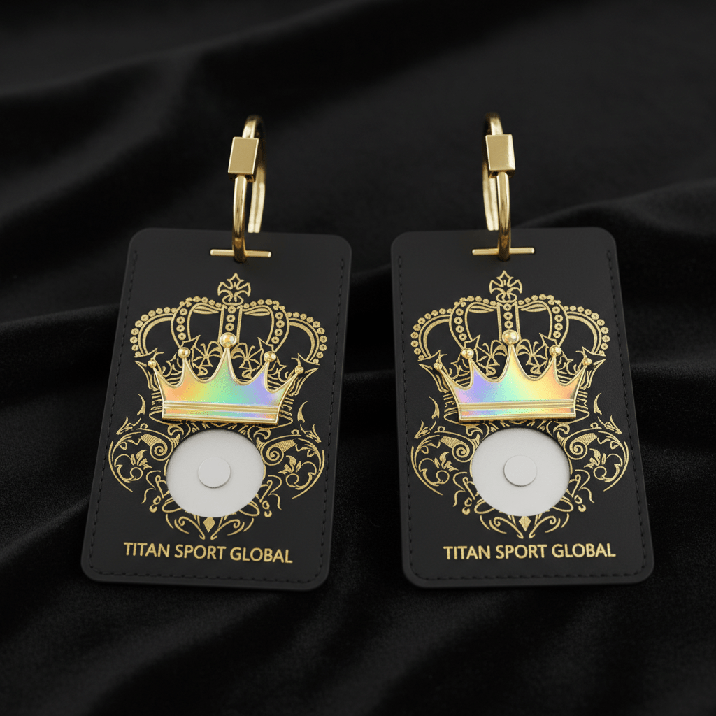 TITAN Luggage Tags AirTag Crown Edition