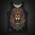 Lion Of Judah Men's Tank — TITAN Crown Edition tattoo artwork