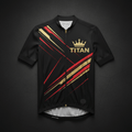 TITAN Cycling Jersey — Men's Short Sleeve Road Bike Jersey