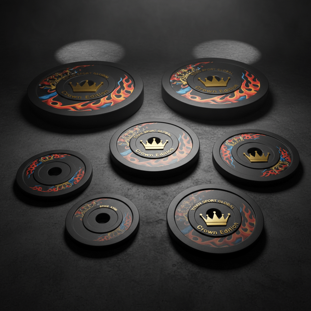 TITAN Crown Edition Olympic Weight Plate Set
