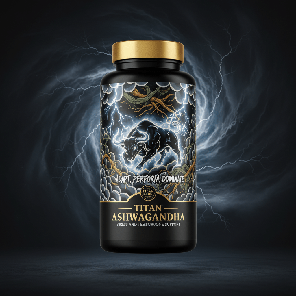 TITAN Ashwagandha - Stress & Testosterone Support