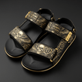 TITAN Rose Skull Sport Sandal tattoo art Crown Edition