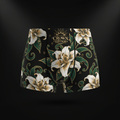 TITAN Women's Cozy Boxer Shorts Tiger Lily Crown Edition