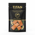 TITAN Wild Alaskan Salmon Snack Pack Lemon Dill — matte black pouch