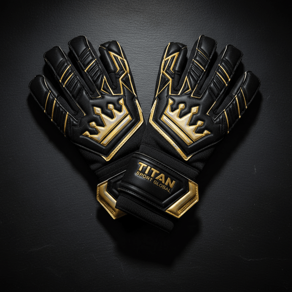 TITAN Soccer Goalkeeper Gloves Crown Edition