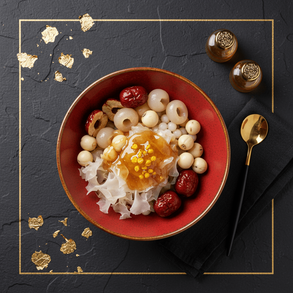 TITAN Longan Red Date Chinese Vitality Protein Fruit Bowl