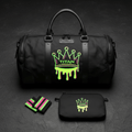 TITAN Neon Drip Crown Luxury Gym Duffle Bag