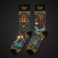 TITAN Crown Edition Tattoo Art Rowing & Crew Sport Socks