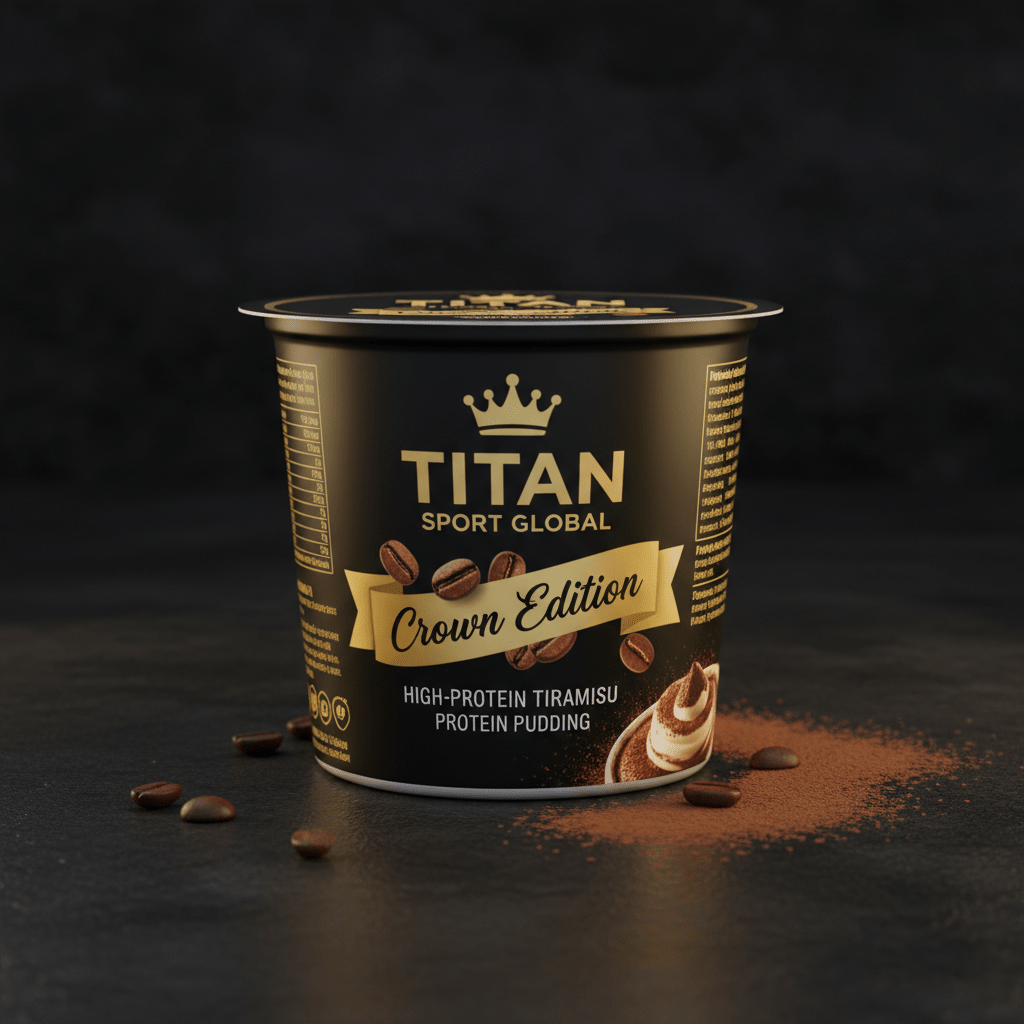 Crown Tiramisu Protein Pudding Cup — TITAN SPORT GLOBAL
