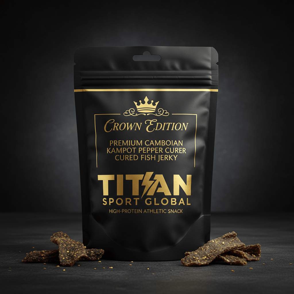 Cambodian Kampot Pepper Cured Fish Jerky — TITAN SPORT GLOBAL