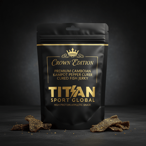Cambodian Kampot Pepper Cured Fish Jerky — TITAN SPORT GLOBAL