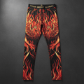 TITAN Men's Phoenix Crown Compression Tights flat lay