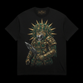 Aztec Jaguar Crown Warrior Tee — TITAN Crown Edition Mesoamerican warrior streetwear