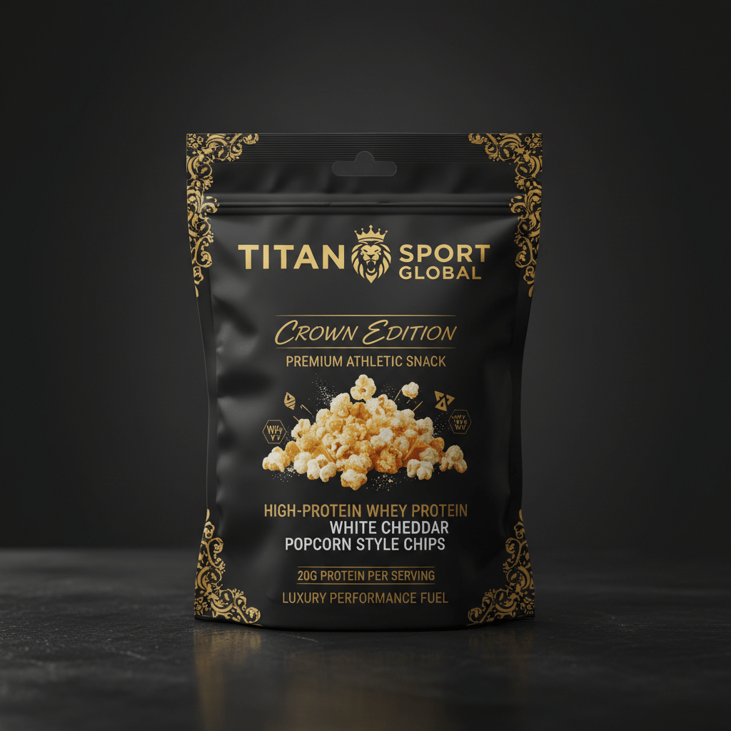 Whey Protein White Cheddar Puffed Chips — TITAN SPORT GLOBAL