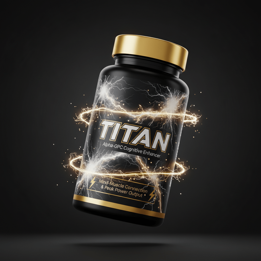 TITAN Alpha-GPC Cognitive Enhancer - 99% Pure Power Booster