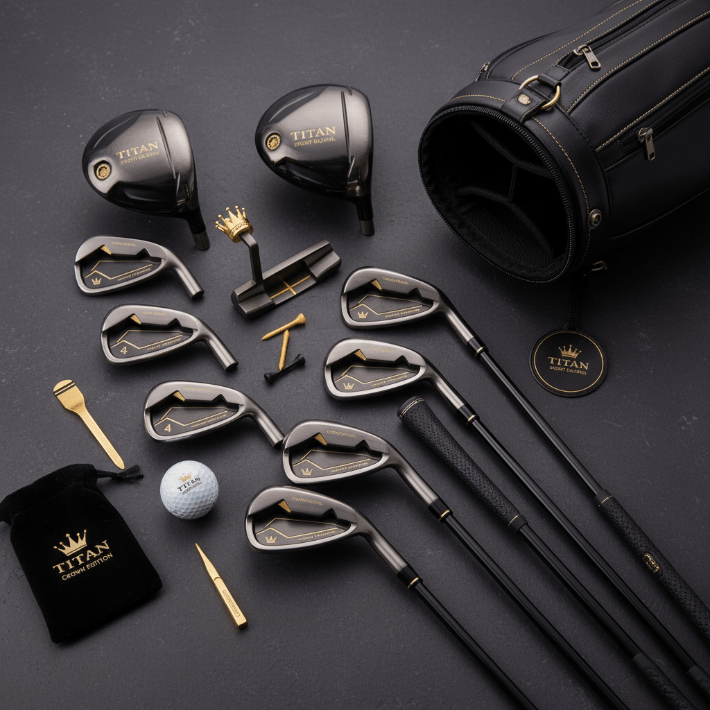 TITAN Crown Edition Golf Club Set
