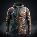 TITAN Māori Tā Moko Zip-Up Hoodie — Tangata Whenua Edition