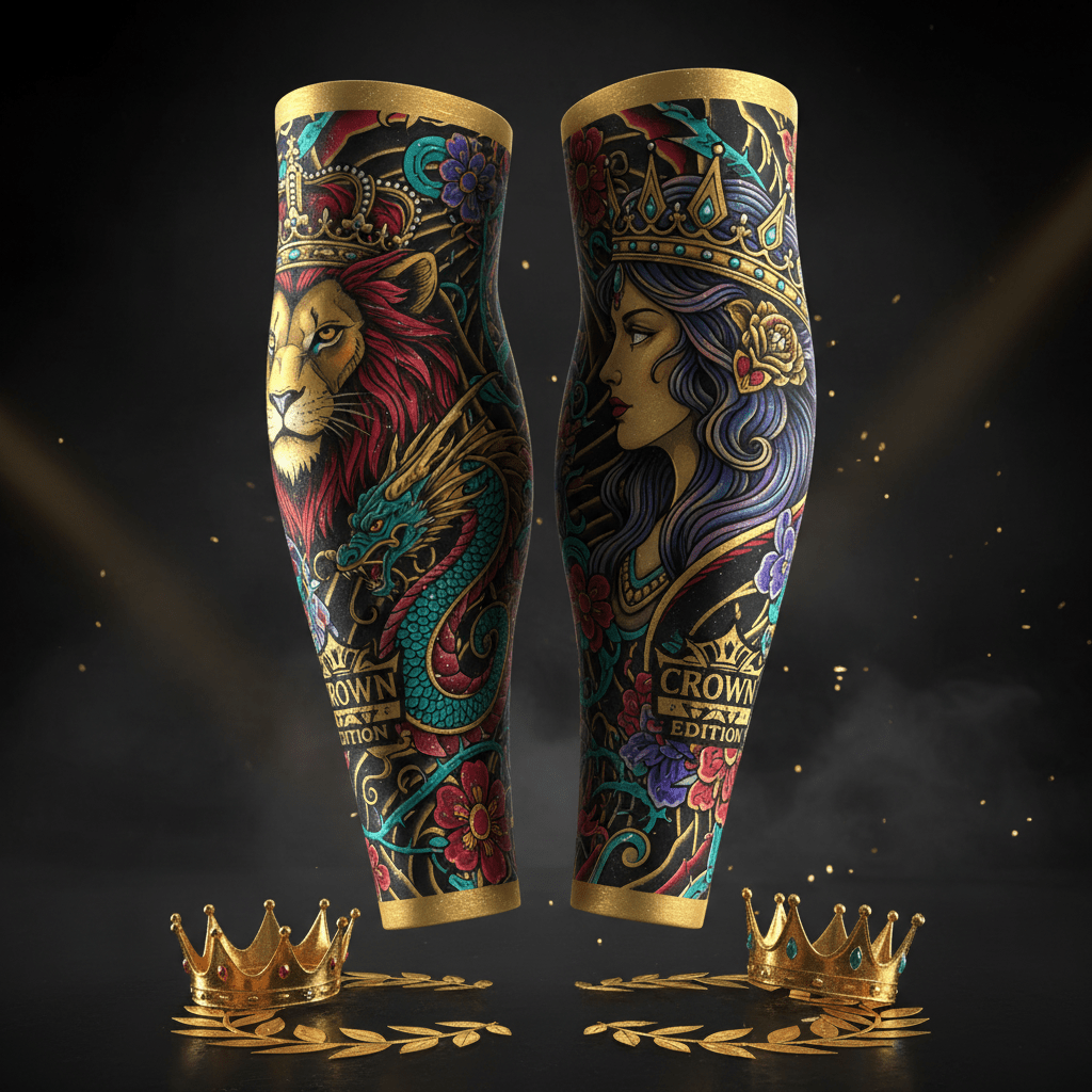 TITAN Compression Calf Sleeves - Performance Pair Crown Edition