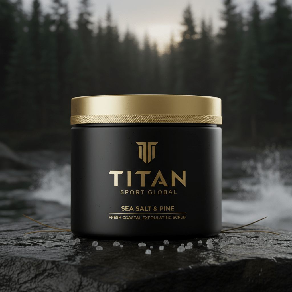 TITAN HIM Body Scrub Sea Salt & Pine
