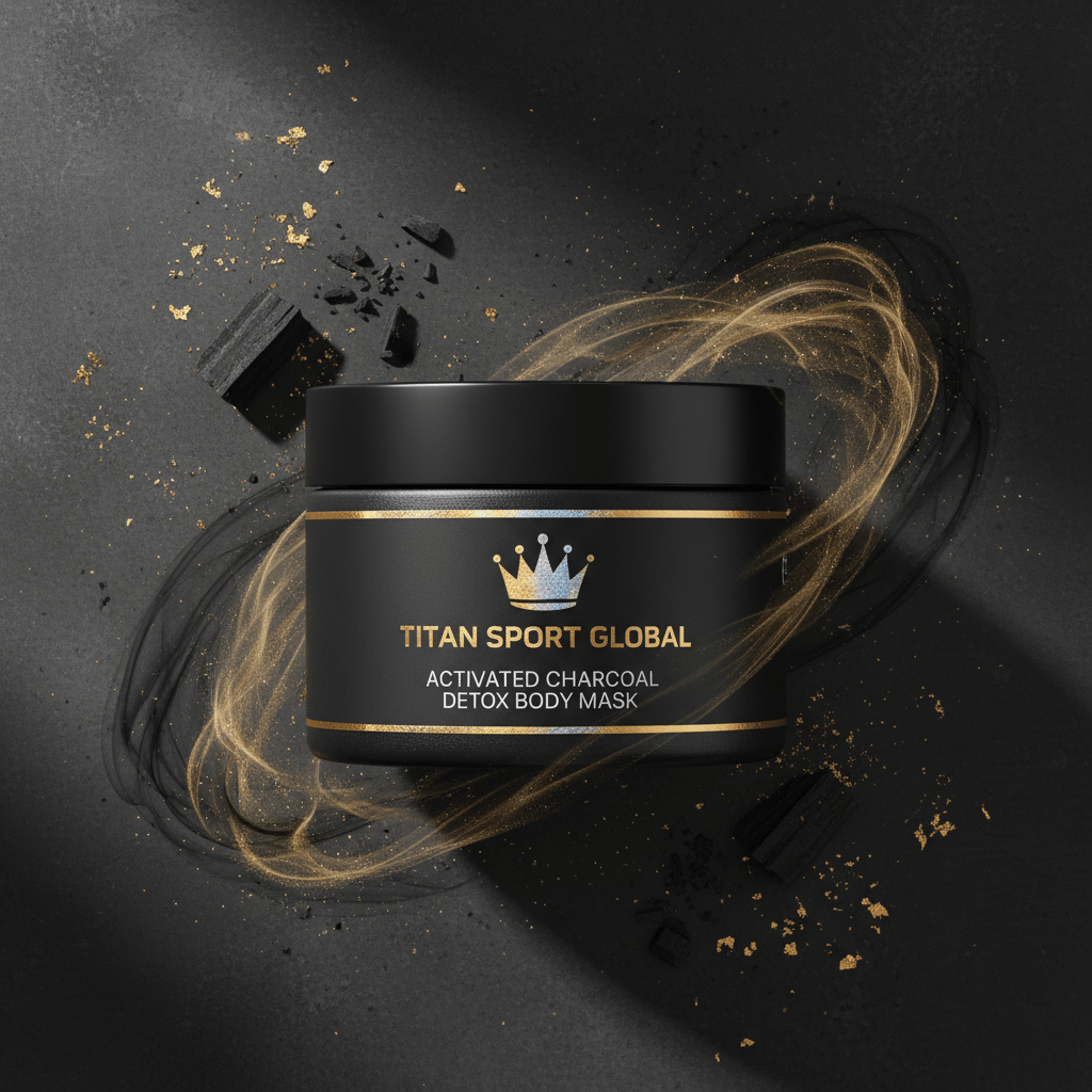 TITAN Charcoal Detox Body Mask Crown Edition