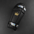 TITAN Crown Edition Cricket Arm Guard Matte Black Gold