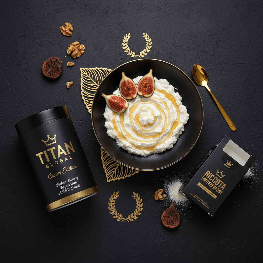 TITAN High-Protein Ricotta & Fig Luxury Snack Cup