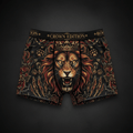 TITAN Women's Cozy Boxer Shorts Lioness Queen Crown Edition