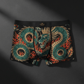 TITAN Men's Boxer Briefs Serpent King Crown Edition