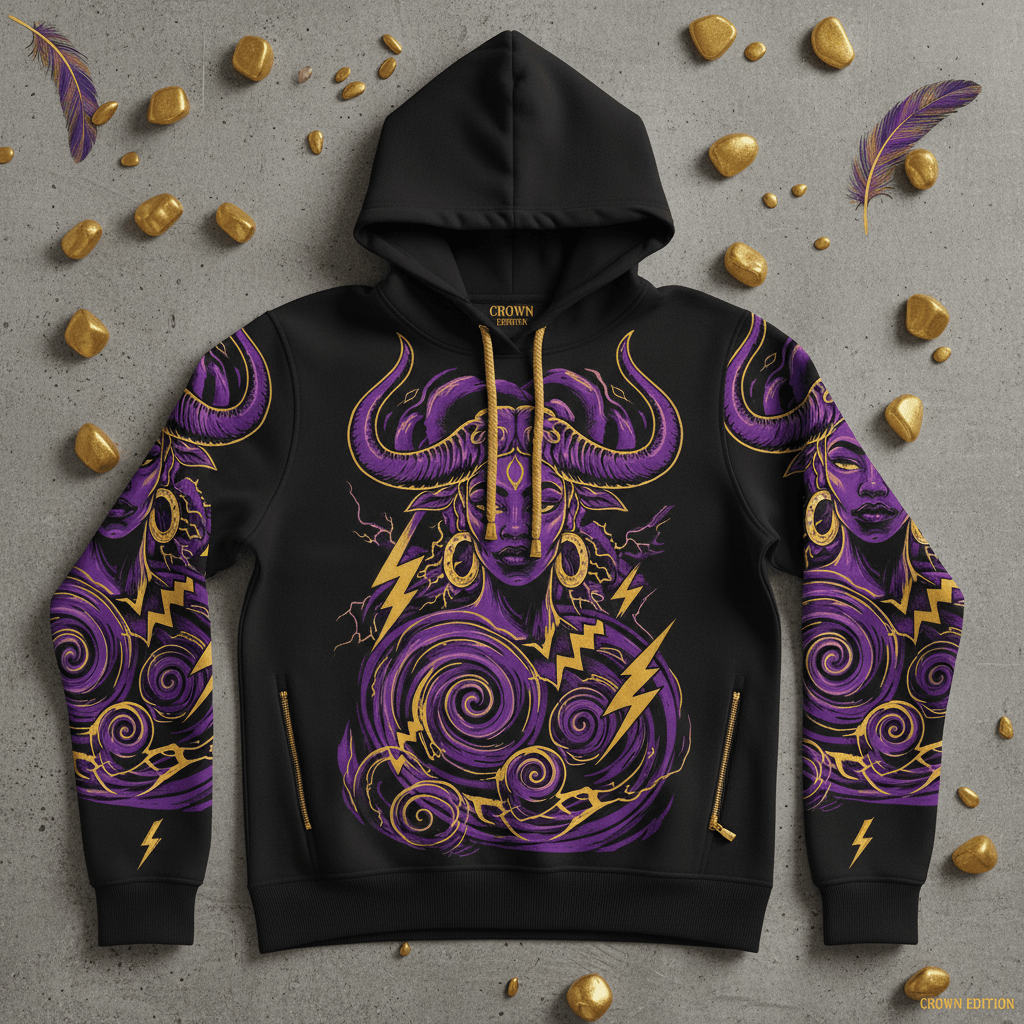 TITAN Women's Oya Storm Goddess Hoodie — Iyansan Edition