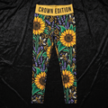 TITAN Crown Edition Tattoo Art Botanical Tights Women's Athletic Bottoms
