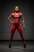TITAN Women's Red Power Matching Set