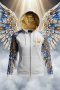 Angel Wings Zip Hoodie — Women's Warrior Drop